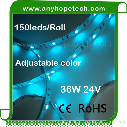 Cheap promotional 24V 30ledm led dmx rgb ribbon